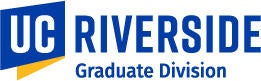 UC Riverside book logo in blue and yellow, with Graduate Division listed below