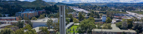 Aerial view of campus