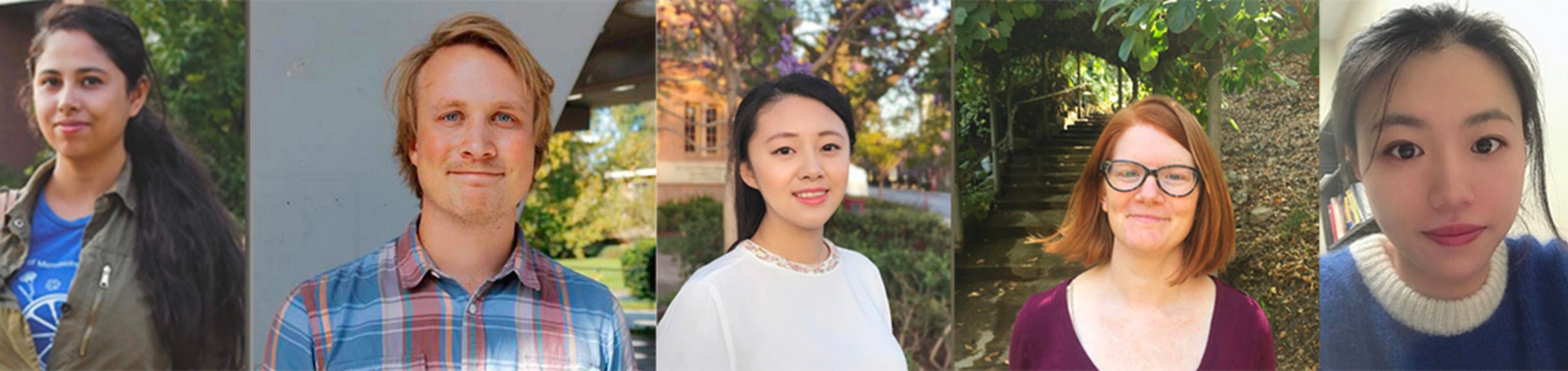 Collage of individual pictures of the 2020-21 GradSuccess team